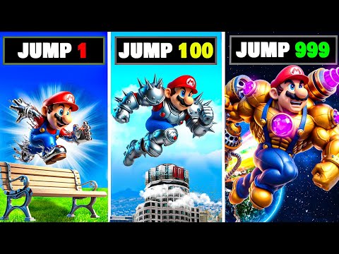 MARIO Upgrades with Every Jump in GTA 5