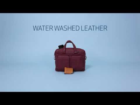 Black Square Laptop Briefcase - Piquadro