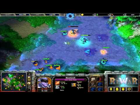 Aly_free(NE) vs Moon(NE) - WarCraft 3 gameplay - RN714
