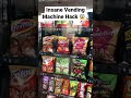 Insane Vending Machine Hack 😱 #shorts