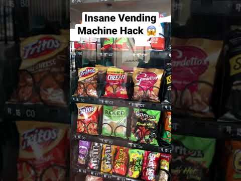 Insane Vending Machine Hack 😱 #shorts