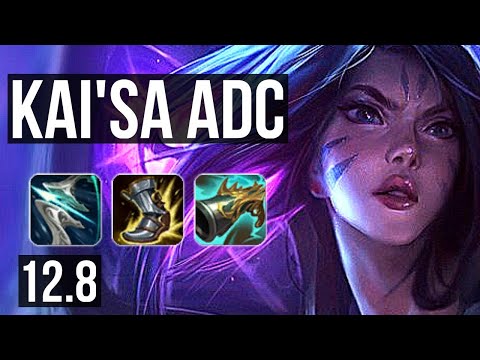 KAI'SA & Zyra vs VAYNE & Lulu (ADC) | 6/0/8, 800K mastery, Dominating | BR Challenger | 12.8