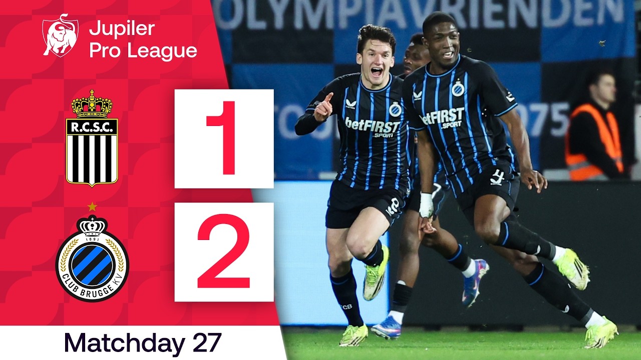 RC Sporting Charleroi vs Club Brugge KV Highlights
