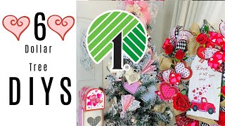 💖6 DIY DOLLAR TREE VALENTINES DAY/ROMANTIC DECOR CRAFTS 💖Olivias Romantic Home DIY