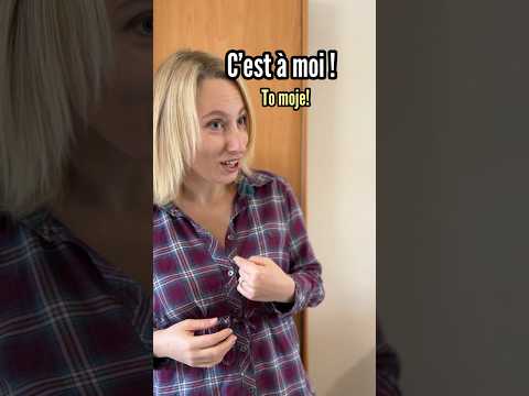 C’est à… - praktyczna konstrukcja do wyrażenia przynależności - FRANCUSKI 🇫🇷 #francuski