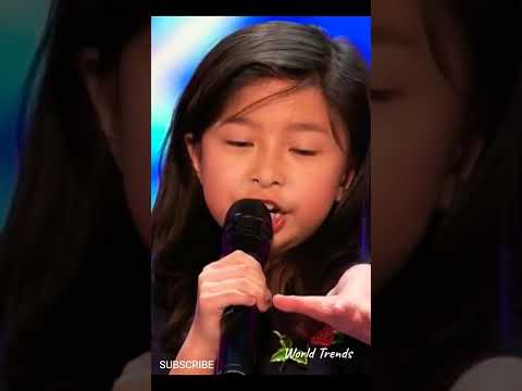 titanic song  singing 9 years  old girl #shorts