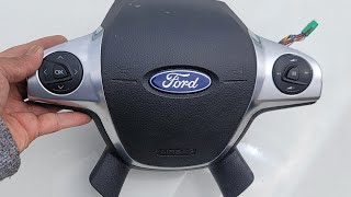 How to remove Airbag - ford focus 2012 #airbag #ford #fordperformance