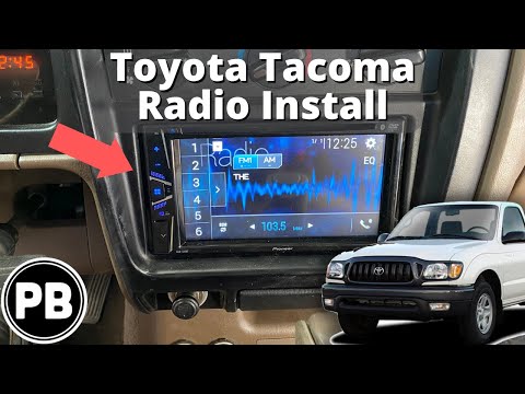 1998 - 2004 Toyota Tacoma Radio Install