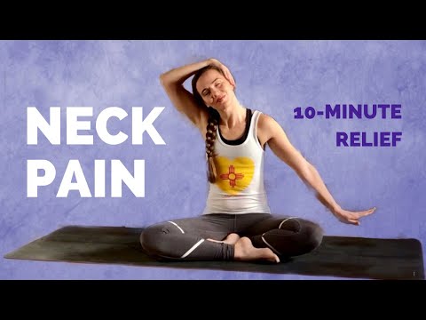 Yoga for NECK PAIN Relief – 10 minutes to Feel Better