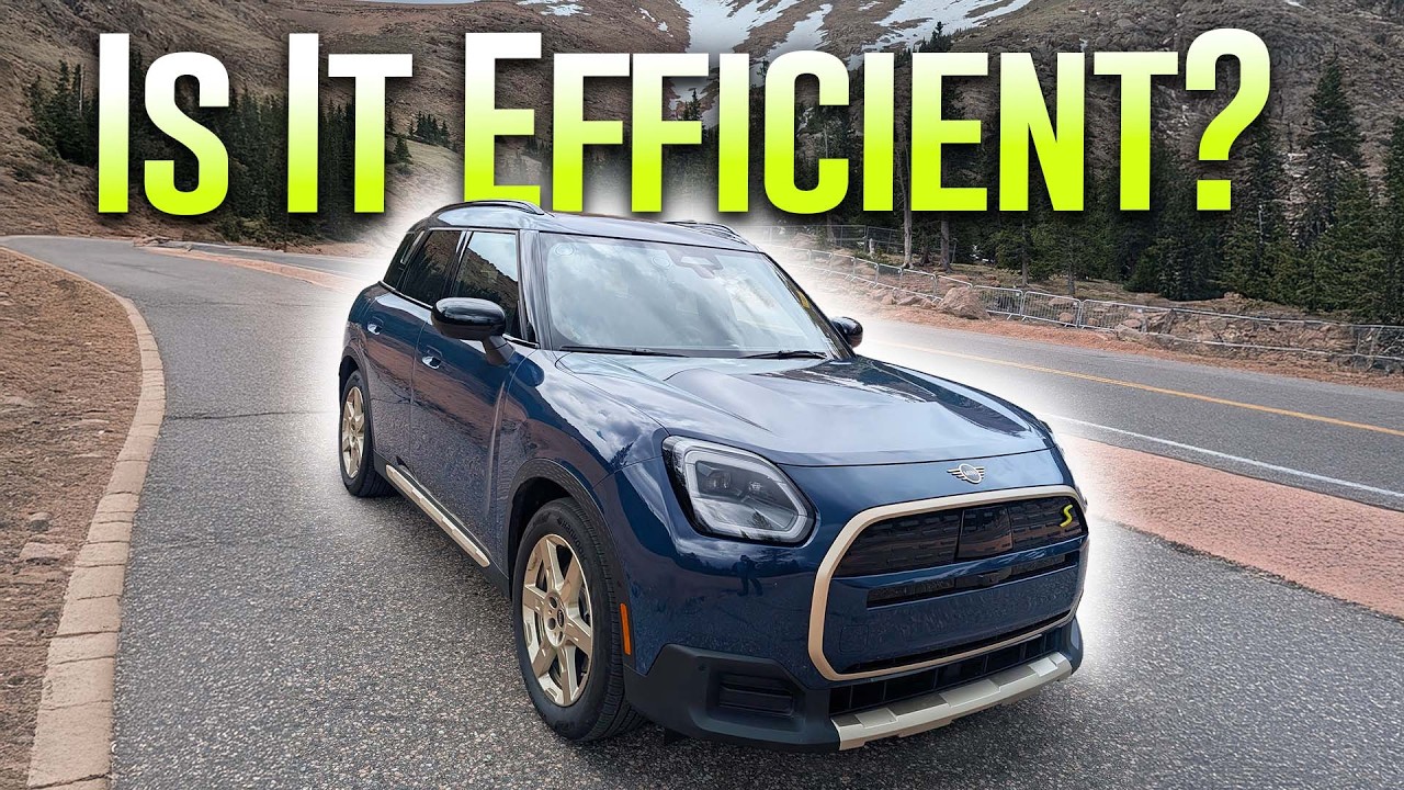 We drove a Mini Countryman electric car up Pikes Peak (and it didn't die)