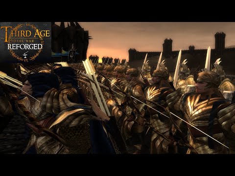 OUTNUMBERED 5 TO 1 AT CARN DUM (Siege Battle) - Third Age: Total War (Reforged)