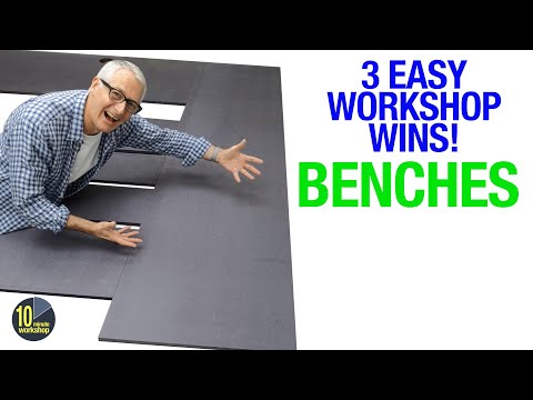3 Easy Wins - New Benchtops [video 470]