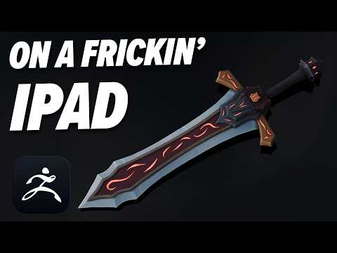 Sword Sculpting on ZBrush for iPad