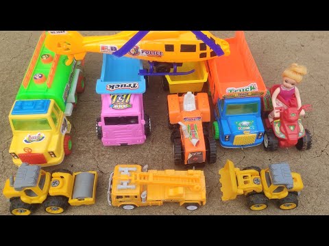 Thumbnail for Van, Taxi, Police car, Bus, Ambulance, Tractor, Cement mixer, Dump truck, Helicopter, Airplane,Train by Tarrant automobile