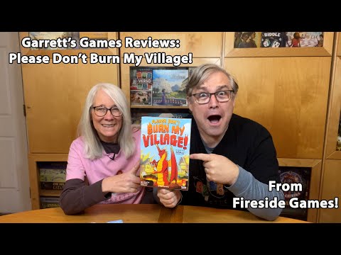 Garrett's Games Reviews: Please Don't Burn My Village! from Fireside Games