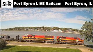 Port Byron Live Railcam - Port Byron, IL #steelhighway live webcam