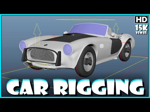 Car Rigging in Autodesk Maya 2017