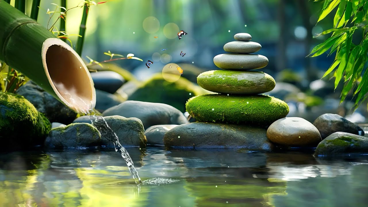 Relaxing Piano Music & Water Sounds - Peaceful Music Relieves Stress, Sleep Music, Meditation Music