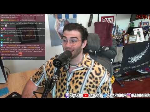 2/2 HasanAbi August 18, 2021 – Trump Interview w/ Hannity, LSF, Pf1zer Study, LSF, Jordan Petterson