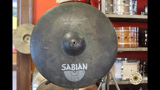 Video thumbnail for Sabian Jack DeJohnette 20" Signature Ride Cymbal 2482g by Wood & Weather Drum Shop