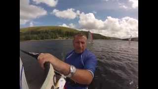 preview picture of video 'Windsurfing Kona at Merthyr Tydfil sailing club'