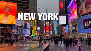 New York City LIVE Rainy Manhattan on Thursday (March 5, 2026)