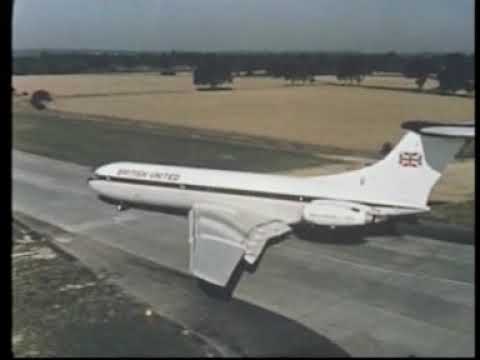VC10 British United Airways BUA - Gatwick