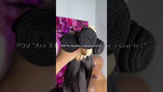 Are 3 bundles enough for a SEW-IN?