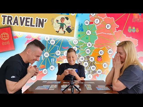 Travelin' társasjáték ️ - Nézz fel!