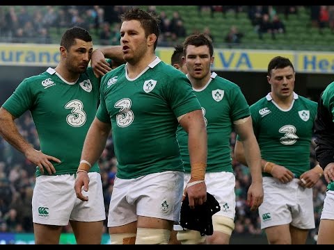 Sean O'Brien Monster Clearout - Ireland v France 14th Feb 2015