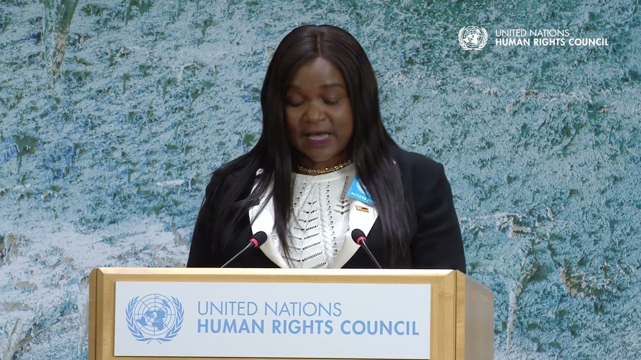 Zimbabwe | Attorney-General Virginia Mabiza Addresses UN Human Rights Council