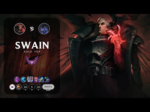 Swain Top vs Sylas - KR Master Patch 13.13