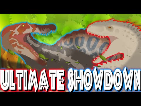 Spinosaurus vs Indominus Rex – Jurassic Park 3 vs Jurassic World Animation (Epic Dinosaur Battle!)