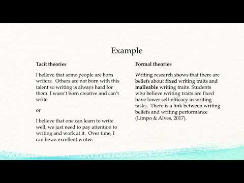 Conceptual frameworks in a Masters or Doctoral thesis