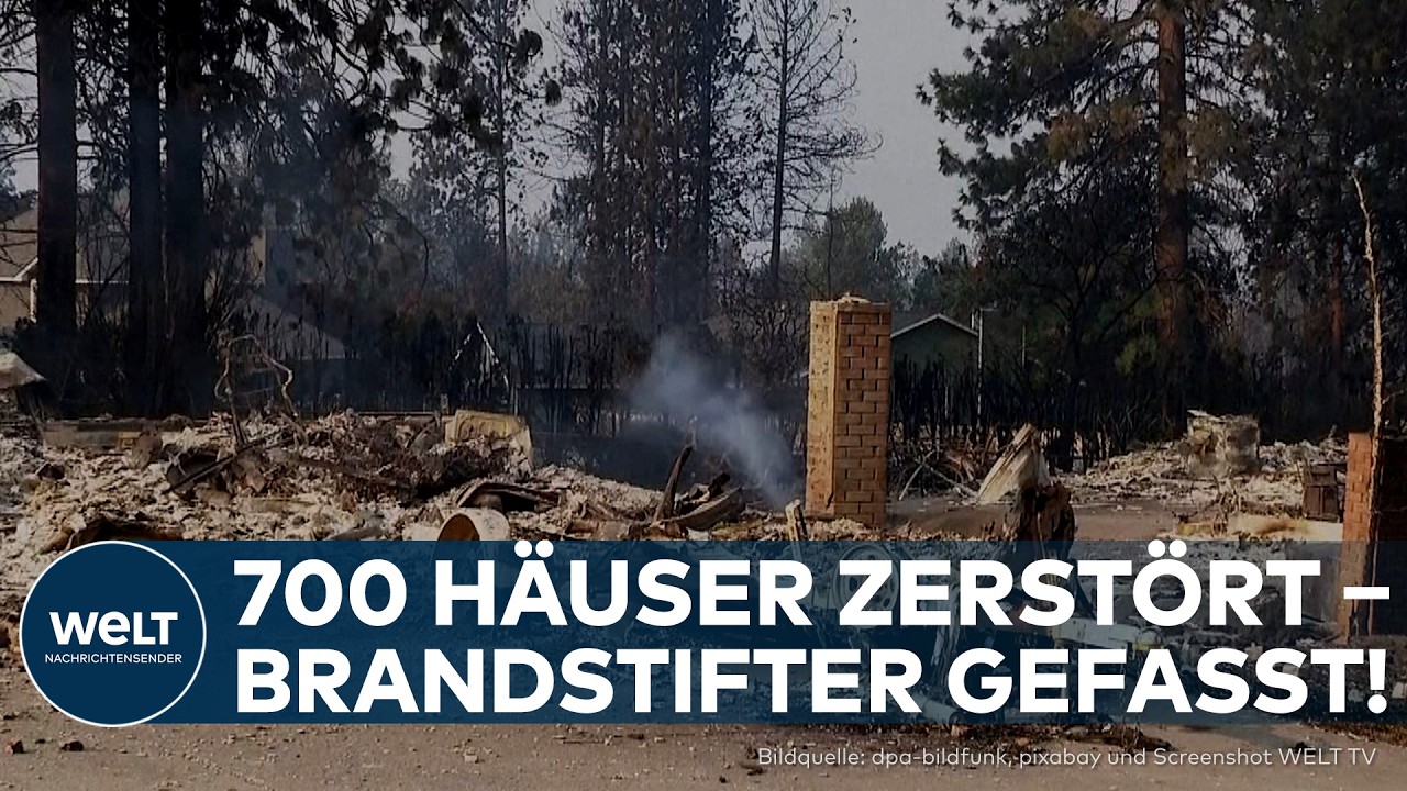 WASHINGTON: Tausende fliehen vor den Flammen – mutmaßlicher Brandstifter festgenommen!