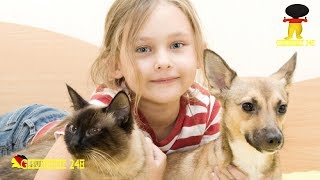 Cómo perros y gatos calman a los niños