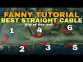 FANNY TUTORIAL 101: FANNY BEST STRAIGHT CABLE FROM BASE TO BOTTOM LANE | MLBB