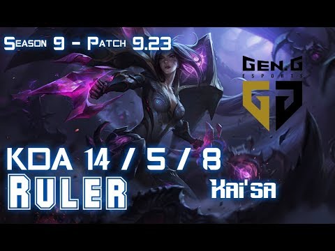 Gen Ruler KAI'SA vs JINX ADC - Patch 9.23 KR Ranked