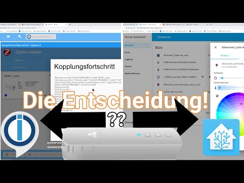 IOBroker oder HomeAssistant? Zigbee mit TI CC26X2R1 und Zemismart Rollomotor + weitere Sensoren