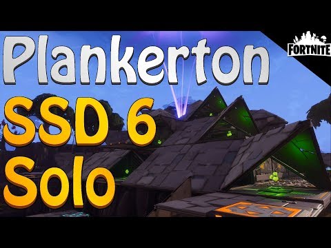 FORTNITE - Plankerton Storm Shield Defense 6 Solo Without Shooting, Rebuilding Or Repairing Video