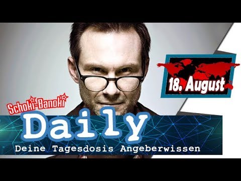 Der aus dem Hacker-Film | 18. August | DAILY - DEINE TAGESDOSIS ANGEBERWISSEN | mit Till & Sascha