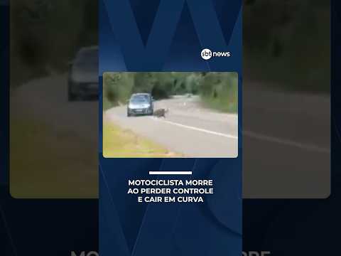 Motociclista morre após perder controle em curva no interior de SP | #PrimeiroImpacto