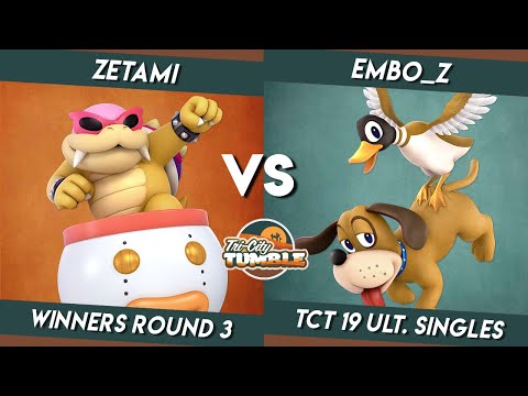 Tri-City Tumble 19 - Zetami (Bowser Jr.) vs Embo_z (Duck Hunt) Winners Round 3