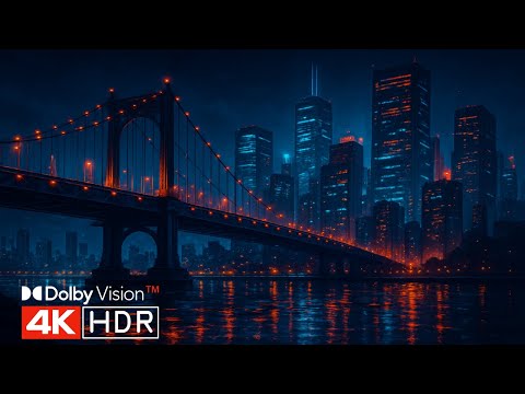 Night City 4K 60fps HDR OLED Demo | Dolby Vision™
