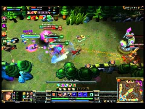 Garena League of Legends Caitlyn (Nubbet) Lucky Moment 2011 JUNE 06