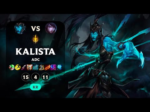 Kalista vs Aphelios - ADC - Challenger - League of Legends