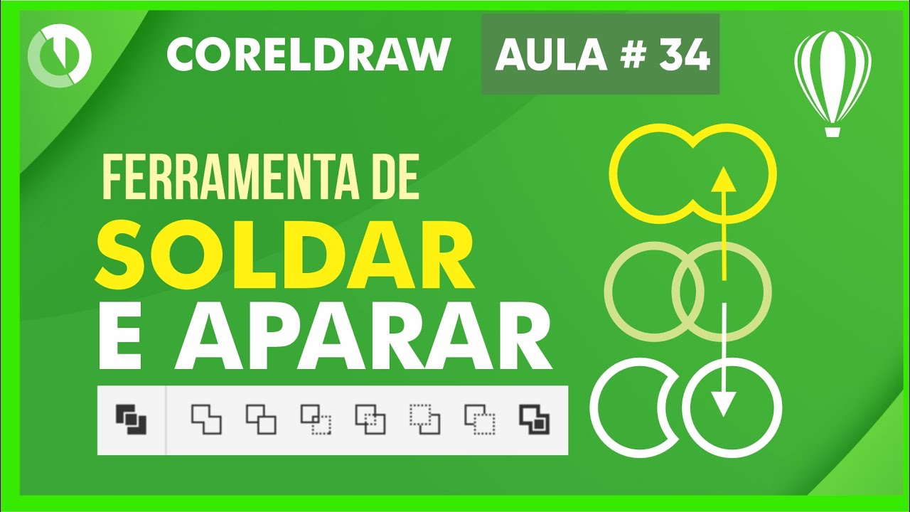 Como Aparar ou Soldar elementos no Corel Draw