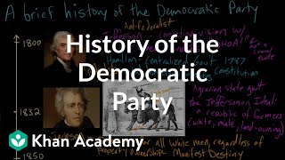 The History of the Democratic Party