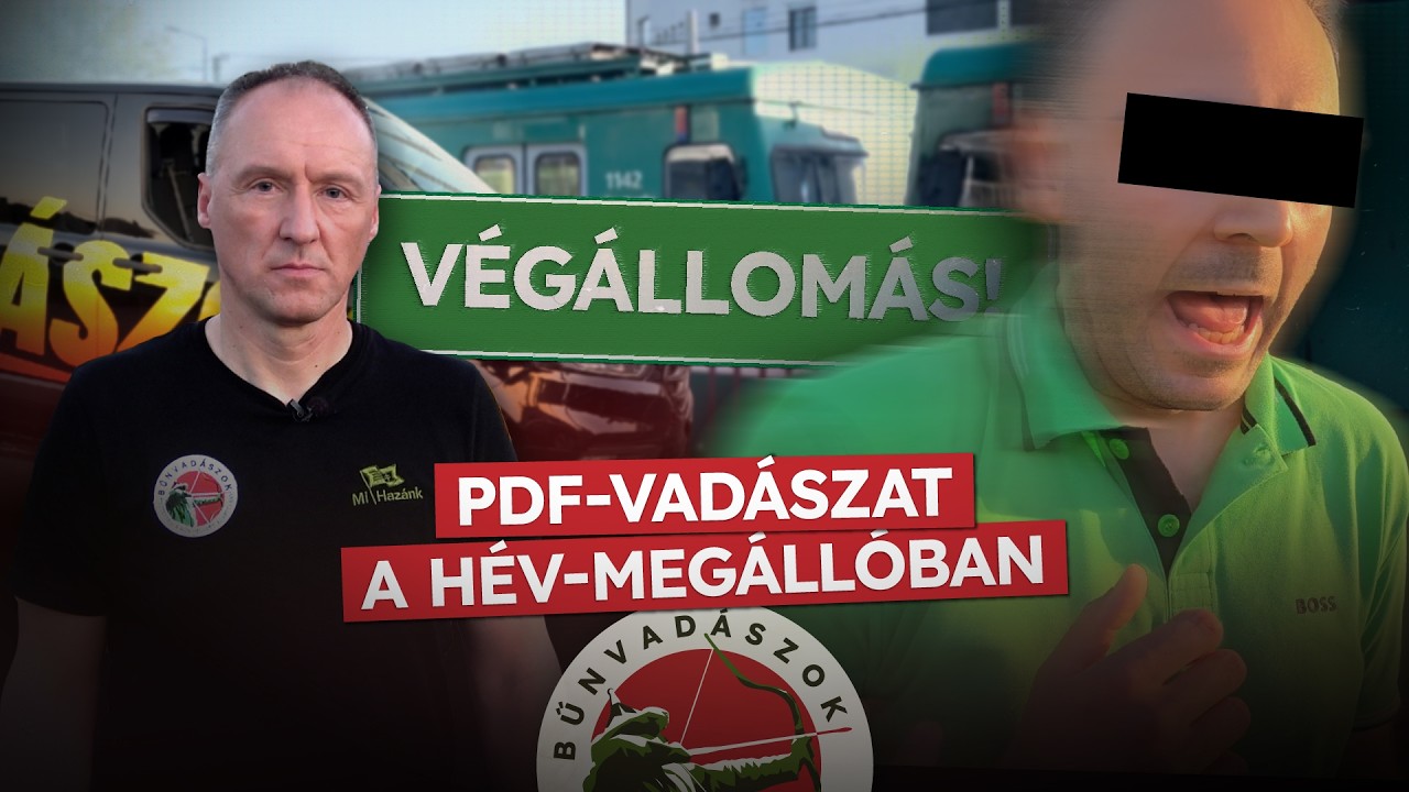 VÉGÁLLOMÁS! 🚧 PDF-vadászat a HÉV megállóban