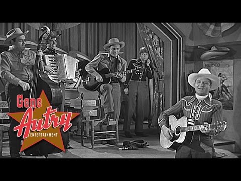 Gene Autry, the Cass County Boys & Sterling Holloway - I Tipped My Hat and Slowly Rode Away (1947)